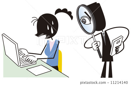 Strictly managed business woman 11214140