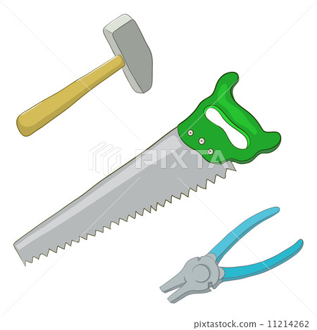Hammer, saw, pliers Hammer, saw, pliers 11214262
