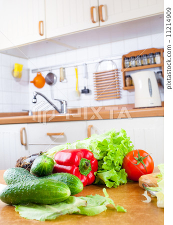 Vegetables on the kitchen Vegetables on the kitchen 11214909