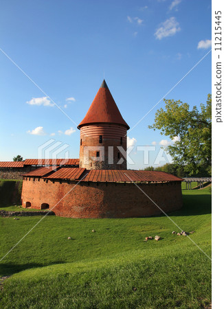 Old castle in Kaunas, Lithuania. 11215445