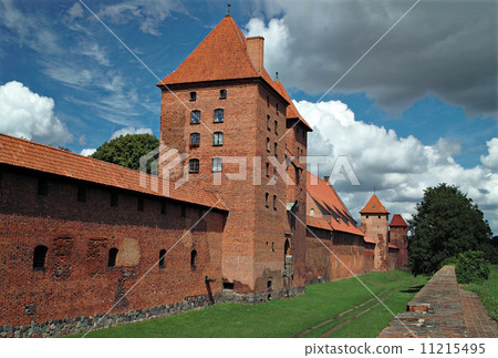 Castle in Malbork, Poland. 11215495