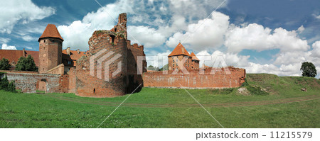 The old castle in Malbork - Poland. 11215579