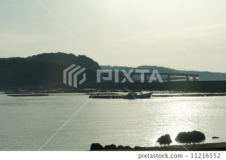 Early morning Kushimoto Ohashi Loop Bridge 11216552