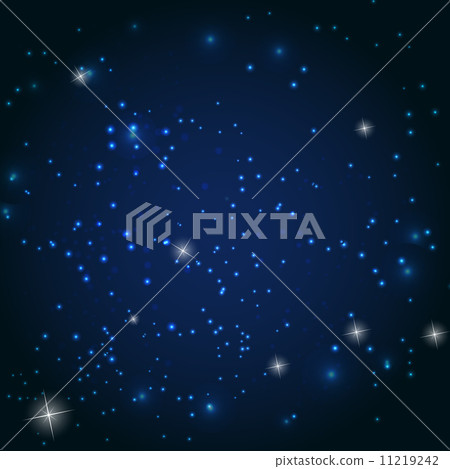 Star Sky Vector Illustration Background 11219242