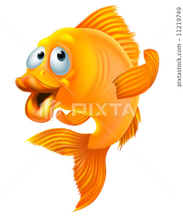 Goldfish cartoon 11219749