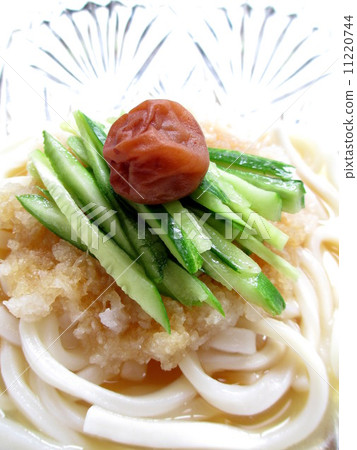 Chilled udon of summer dish Chilled udon of summer dish 11220744