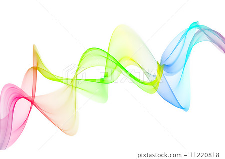colorful wave - Stock Illustration [11220818] - PIXTA