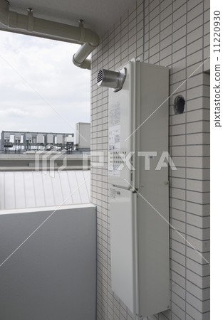 Household water heater image (slim type for condominium) Household water heater image (slim type for condominium) 11220930