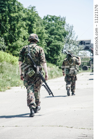 Two soldiers Two soldiers 11221376