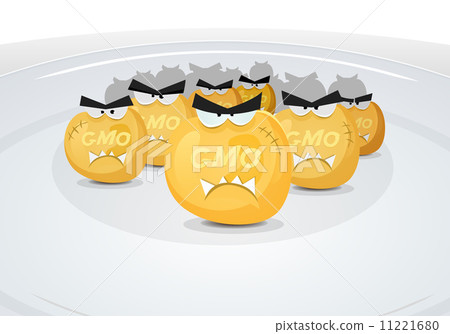 Gmo Corn Grains In My Plate 11221680