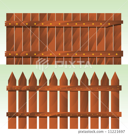 Wooden Fence Wooden Fence 11221697