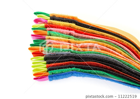 Pack of Colorful Velcro Strips 11222519