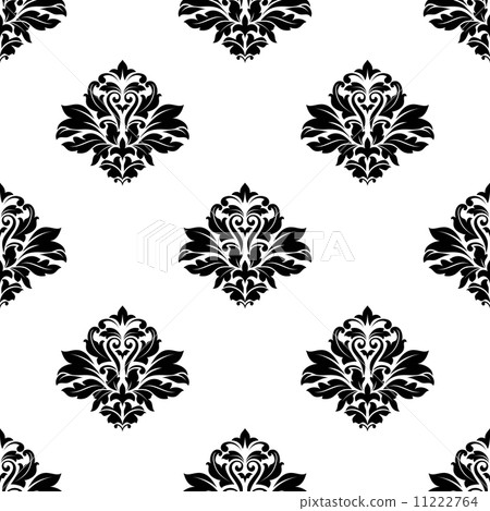 Damask seamless floral pattern Damask seamless floral pattern 11222764