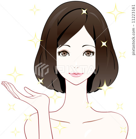 Beauty introduction glitter - Stock Illustration [11223161] - PIXTA