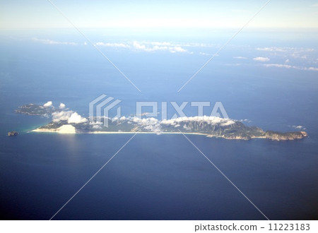 伊豆群島的新島 11223183