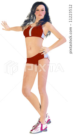 gymnastic, she, skin 11223512