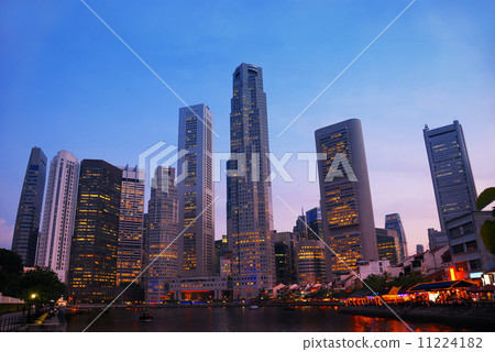 Singapore Skyline Singapore Skyline 11224182