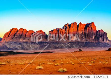 Jebel Qatar Mountain (Jordan, Wadi Lam) 11224691