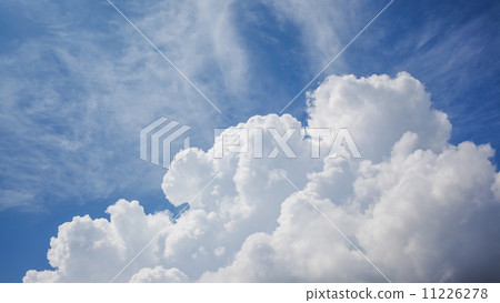 Blue sky and cloud background Blue sky and cloud background 11226278