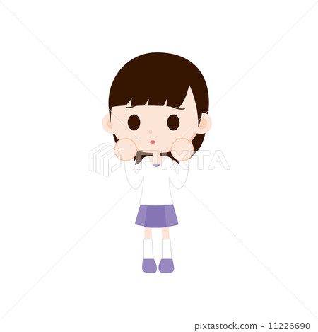 小學女生似乎很焦慮 11226690