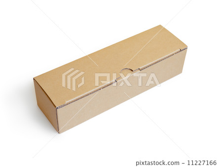 Closed cardboard box Closed cardboard box 11227166