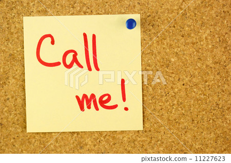 Yellow call me sticker on the cork Yellow call me sticker on the cork 11227623