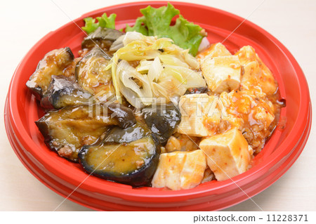 mapo tofu, mapo eggplant, mapo aubergine 11228371