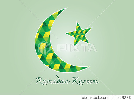 Ramadan Kareem Colorful moon and star for holy month of muslim 11229228