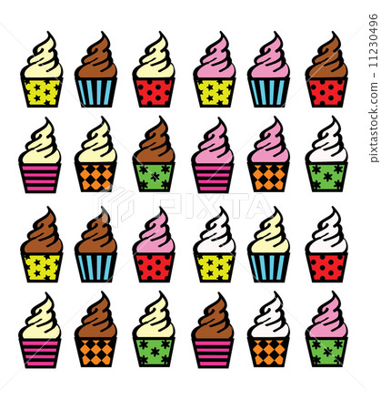 Vector - cupcakes Vector - cupcakes 11230496