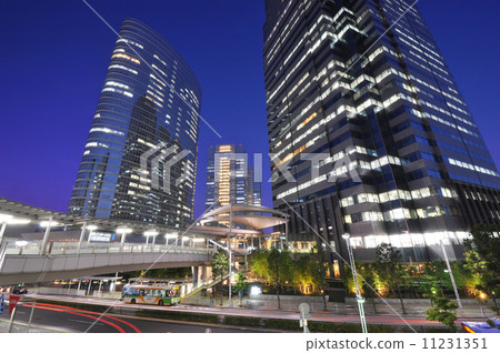 品川城際和品川大共時的夜景 11231351