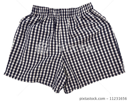A pair of boxer shorts isolated on white background 11231656