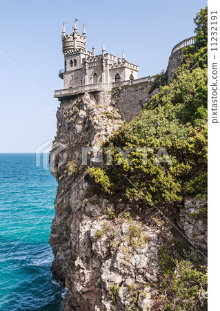 View of the Swallow's Nest in Crimea View of the Swallow's Nest in Crimea 11232191