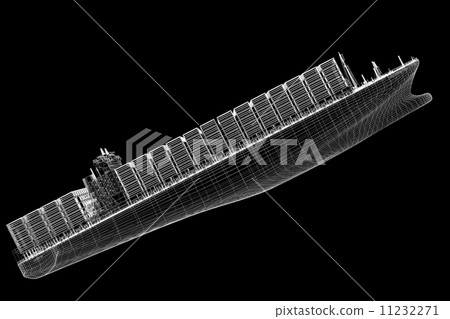 Container Ship Cargo 11232271