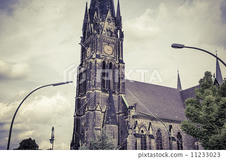 HDR shoot, detail of an old church in berlin kreuzberg HDR shoot, detail of an old church in berlin kreuzberg 11233023