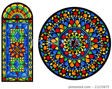 彩色玻璃 11233675