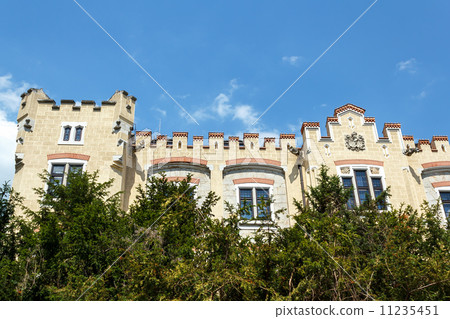 Famous white castle Hluboka nad Vltavou Famous white castle Hluboka nad Vltavou 11235451