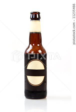 Dark bottle of beer 11235466