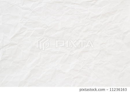 white crumpled paper texture or background 11236163