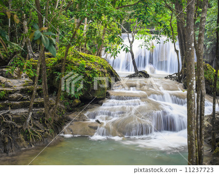 Erawan Waterfall, Kanchanaburi, Thailand Erawan Waterfall, Kanchanaburi, Thailand 11237723