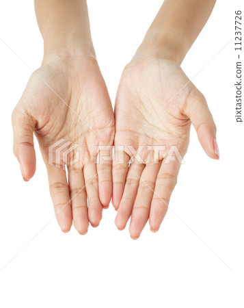 Open hands. Holding, giving, showing concept Open hands. Holding, giving, showing concept 11237726