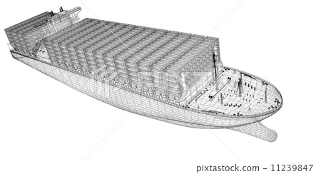 Container Ship Cargo 11239847