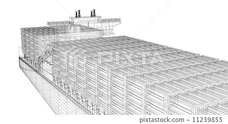 Container Ship Cargo Container Ship Cargo 11239855
