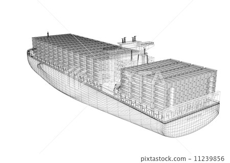 Container Ship Cargo Container Ship Cargo 11239856