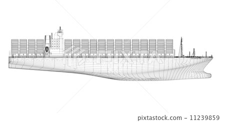 Container Ship Cargo Container Ship Cargo 11239859