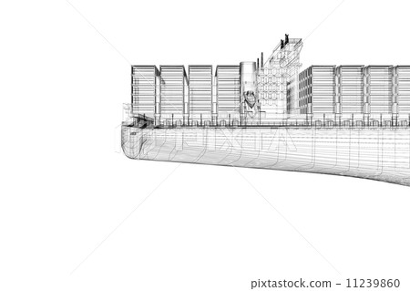 Container Ship Cargo Container Ship Cargo 11239860