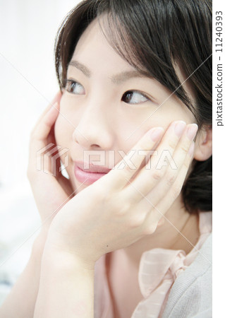 女性距離線穿著臉頰 11240393