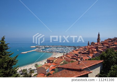 view of Menton town 11241100