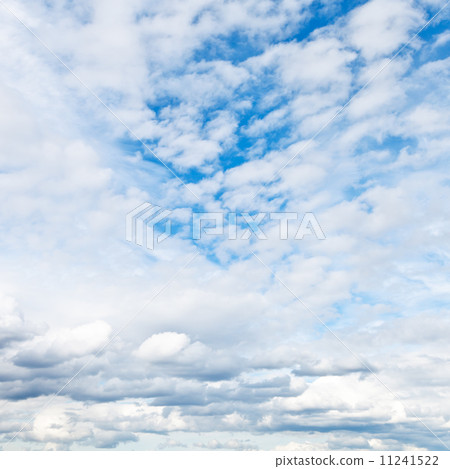 cumuli white clouds in cloudy sky 11241522