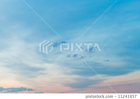 pink and blue gloaming sky in summer pink and blue gloaming sky in summer 11241857