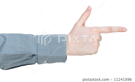 finger gun - hand gesture 11241896